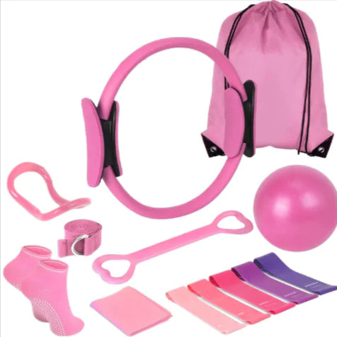 13-Piece Yoga & Pilates Home Studio Set