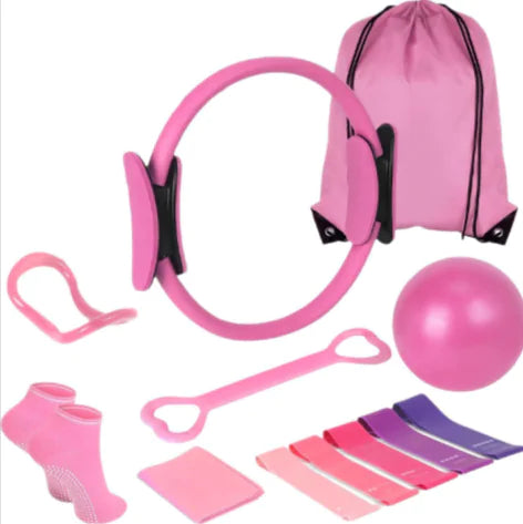 13-Piece Yoga & Pilates Home Studio Set